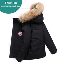 Load image into Gallery viewer, High Quality -40Celsius Down Jacket Keep Warm Men's Winter Thick Snow Parka Overcoat Camouflage White Black Duck 2019New Fashion