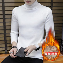 Load image into Gallery viewer, Streetwear Turtleneck Men Sweaters Autumn Winter Warm Turtle Neck Vintage Braided Knitted Slim Fit Pullover Mens Top Jumpers 3XL